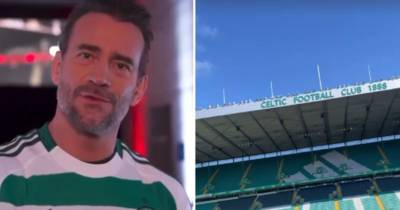 CM Punk continues Celtic love affair as WWE superstar revels in VIP Parkhead treatment