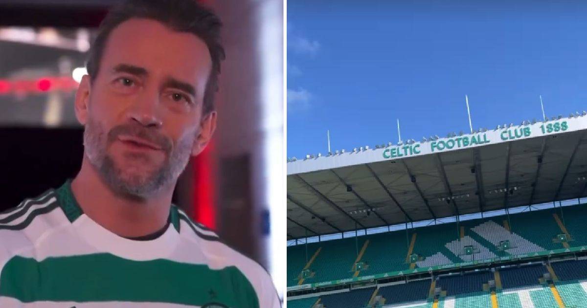 CM Punk continues Celtic love affair as WWE superstar revels in VIP Parkhead treatment
