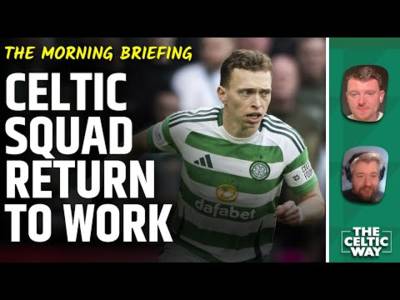 Celtic squad filter back to Lennoxtown with Rodgers decisions looming | UEFA sanctions