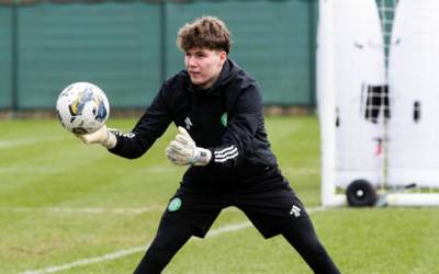 Teenage Celtic goalkeeper ‘pleased’ after impressing in one-game emergency loan
