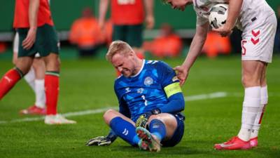 Celtic: Denmark boss drops worrying Kasper Schmeichel injury news