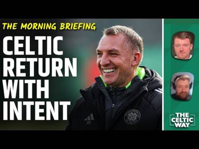 Celtic’s big response | Who starts vs Hearts? | Brendan Rodgers media return