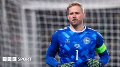 Rodgers waits for news on ‘top-class’ Schmeichel’s injury