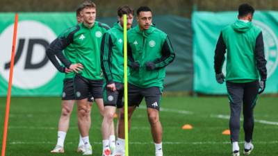 Training Gallery: Celtic v Hearts