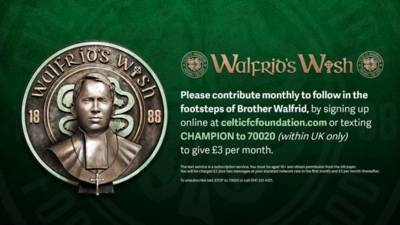 Walfrid’s Wish donations support Foundation’s Paradise Pit Stop project