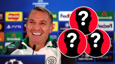 Brendan Rodgers provides Celtic injury updates on five players before Hearts clash