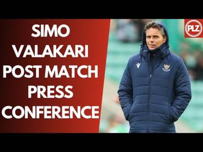 “Nothing changes” | Simo Valakari reacts to his teams 3-0 defeat to Hibs!