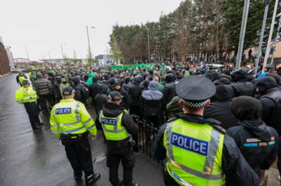 ‘This is about all fans, we have to make a stand’: Inside Celtic police protest