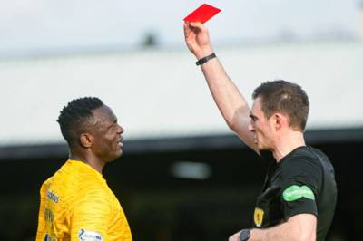 Victor Wanyama SENT OFF as Celtic hero’s Scotland return ends in disaster after just 20 minutes