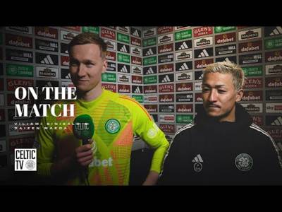 Viljami Sinisalo & Daizen Maeda On the Match | Celtic 3-0 Hearts (29/03/25)