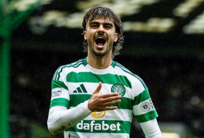 Watch highlights as Celtic beat Hearts 3-0 to close in on title triumph