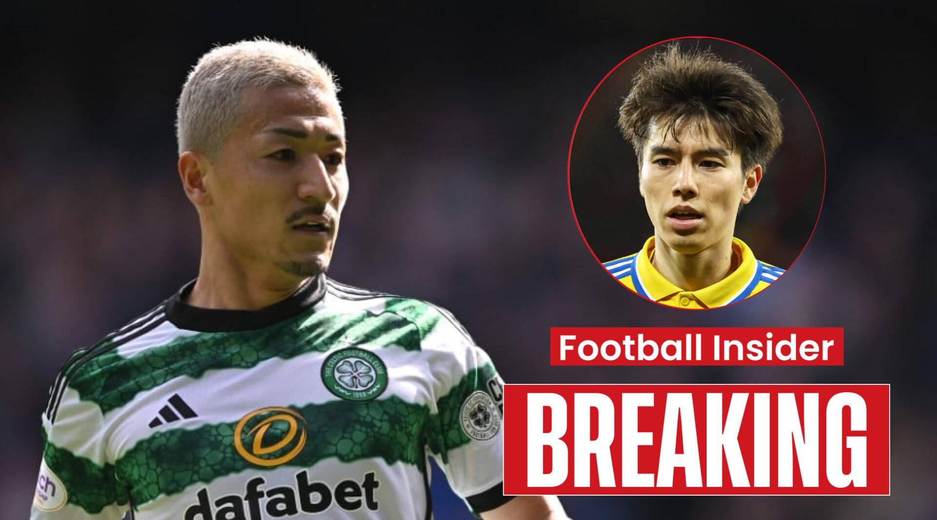 Leeds United star Ao Tanaka reacts to Daizen Maeda’s milestone Celtic message