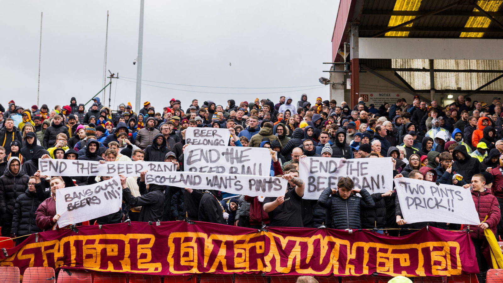Celtic fans can learn a lot from those at Motherwell. It’s too late for those at Ibrox.