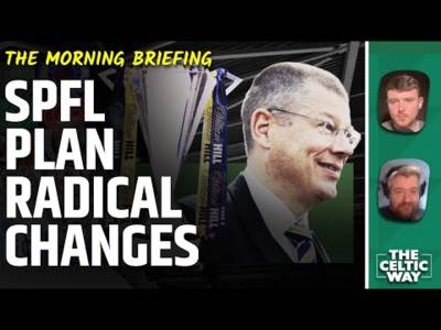 Celtic & the SPFL’s radical planned changes | Injury update from Brendan Rodgers
