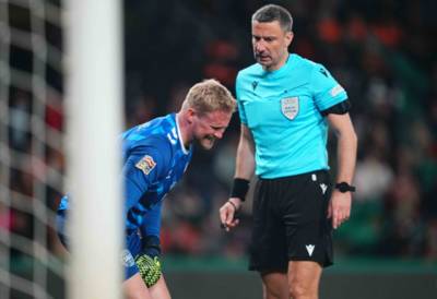 What bullish Kasper Schmeichel thinks of injury return timeline despite Celtic boss Brendan Rodgers’ update