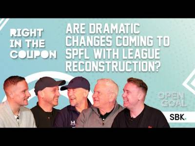 ARE DRAMATIC CHANGES COMING TO SPFL WITH LEAGUE RECONSTRUCTION? | Right In The Coupon