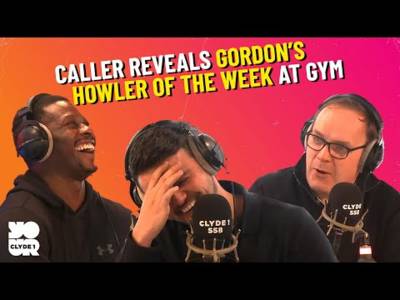 Gordon Duncan’s howler of the week after LOSING his wedding ring at the gym before Superscoreboard