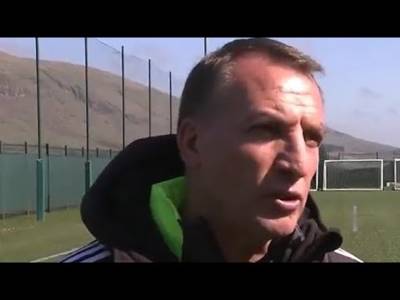 Brendan Rodgers Talks League Reconstruction & Schmeichel Injury Ahead Of Celtic vs St Johnstone
