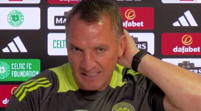 Celtic Can’T Afford to Relax, Stresses Rodgers