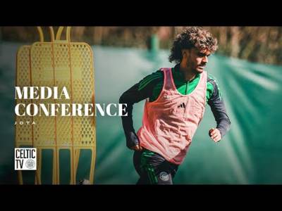 Full Media Conference | Jota shares his thoughts ahead of Sunday’s match at McDiarmid Park!