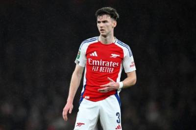 Kieran Tierney in the frame for Arsenal start against Real Madrid in Champions League