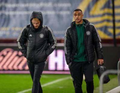 Pictured: Celtic Star Returns to Training