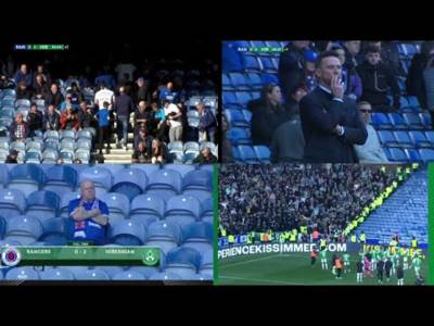 Angry Bears BOOOO Rangers 0-2 Hibs | Full Time Scenes