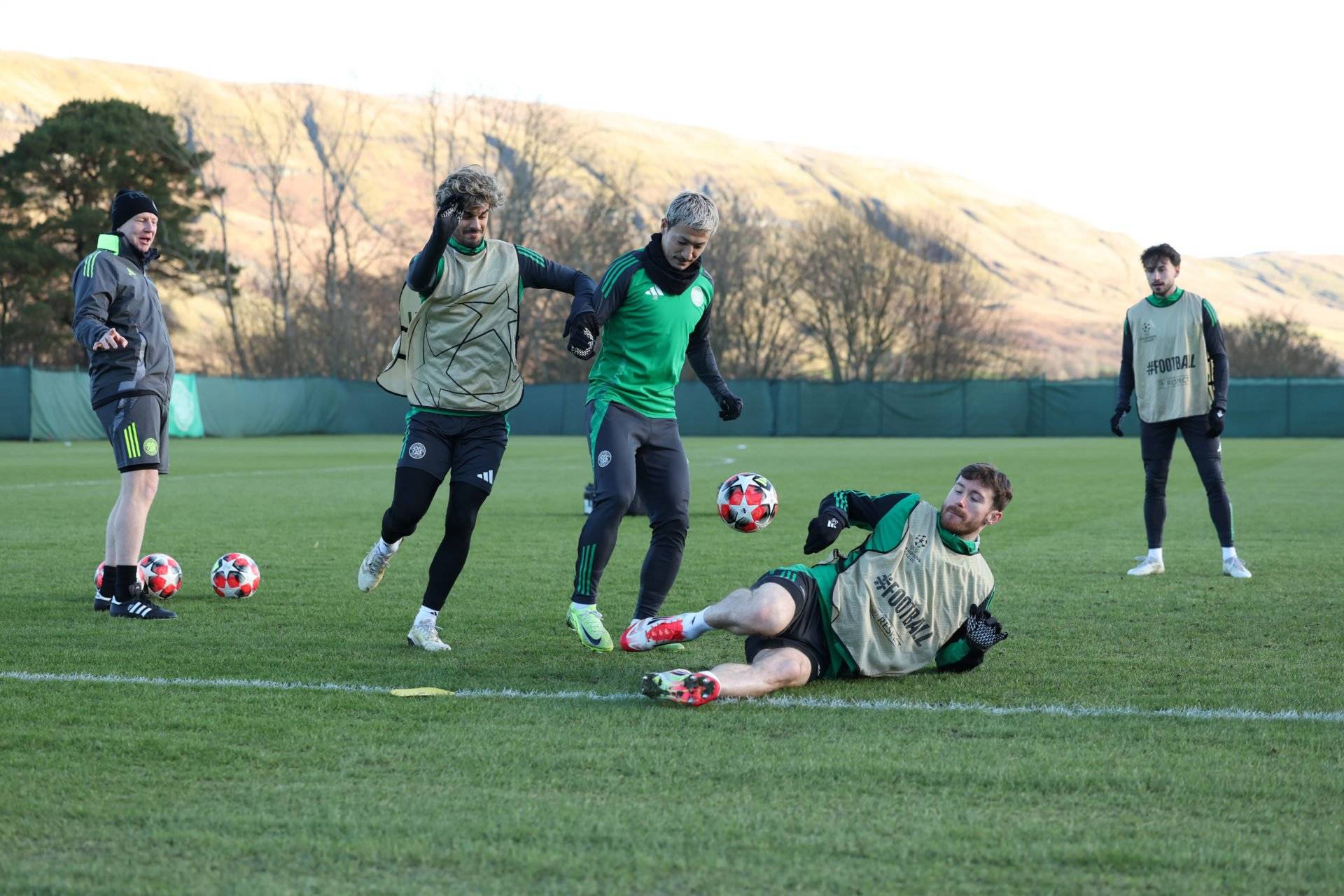 What we spotted from Celtic training before St Johnstone clash as starting spot clue dropped