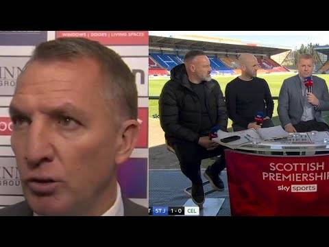 Brendan Rodgers Questions Players Mentality, Sky Sports Pundits Respond | St Johnstone 1-0 Celtic