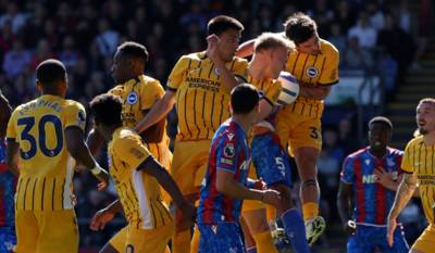 Brighton fans say the same thing about Celtic hero Matt O’Riley after derby defeat to Crystal Palace