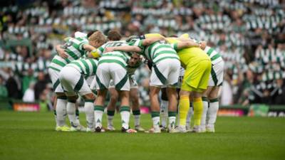 Celtic team for this afternoon in Perth