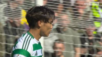 Off the post | Hatate comes close to Celtic equaliser!