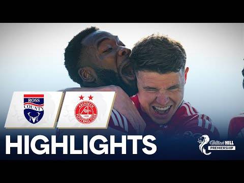 Ross County 0-1 Aberdeen | Shayden Morris Breaks Deadlock Early | William Hill Premiership