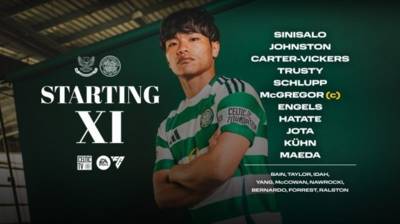Team’s Up – Brendan Rodgers Makes One Change as Trusty Returns