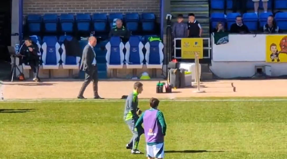 Video: Poor Celtic showing sparks unusual Brendan Rodgers half-time reaction