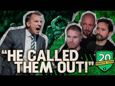 Brendan Rodgers Calls Out His Celtic Players After Shock St Johnstone Defeat!