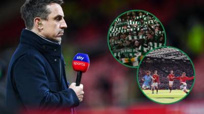 Celtic fans are all saying the same thing after Gary Neville’s rant on Sky Sports