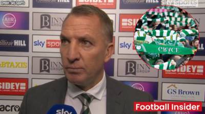 Celtic fans stunned by Brendan Rodgers confession – ‘gone in the summer’