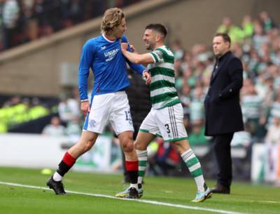 Greg Taylor Rangers link doubled down on by pundit as Celtic star told he’s ‘better’ than Ibrox pair
