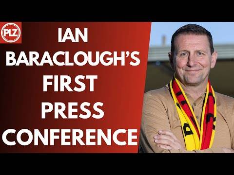 Ian Baraclough’s FIRST FULL Press Conference as Partick Thistle Sporting Director!