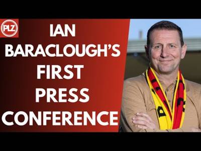 Ian Baraclough’s FIRST FULL Press Conference as Partick Thistle Sporting Director!