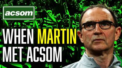 When Martin O’Neill met A Celtic State of Mind // View the event gallery HERE