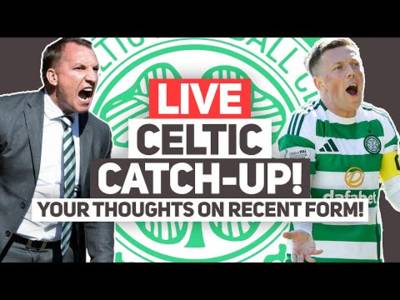 YOUR thoughts on recent form as Celtic and Rodgers face BIG weekend! | LIVE Celtic FC Q&A Stream