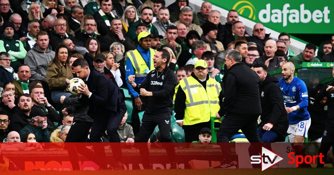 Rangers winger Vaclav Cerny given formal warning after Celtic water bottle incident