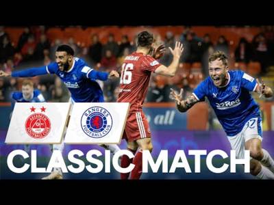 Aberdeen 2-3 Rangers | Arfield Scores Epic Stoppage-Time Brace In Comeback | Classic Match | 22/23