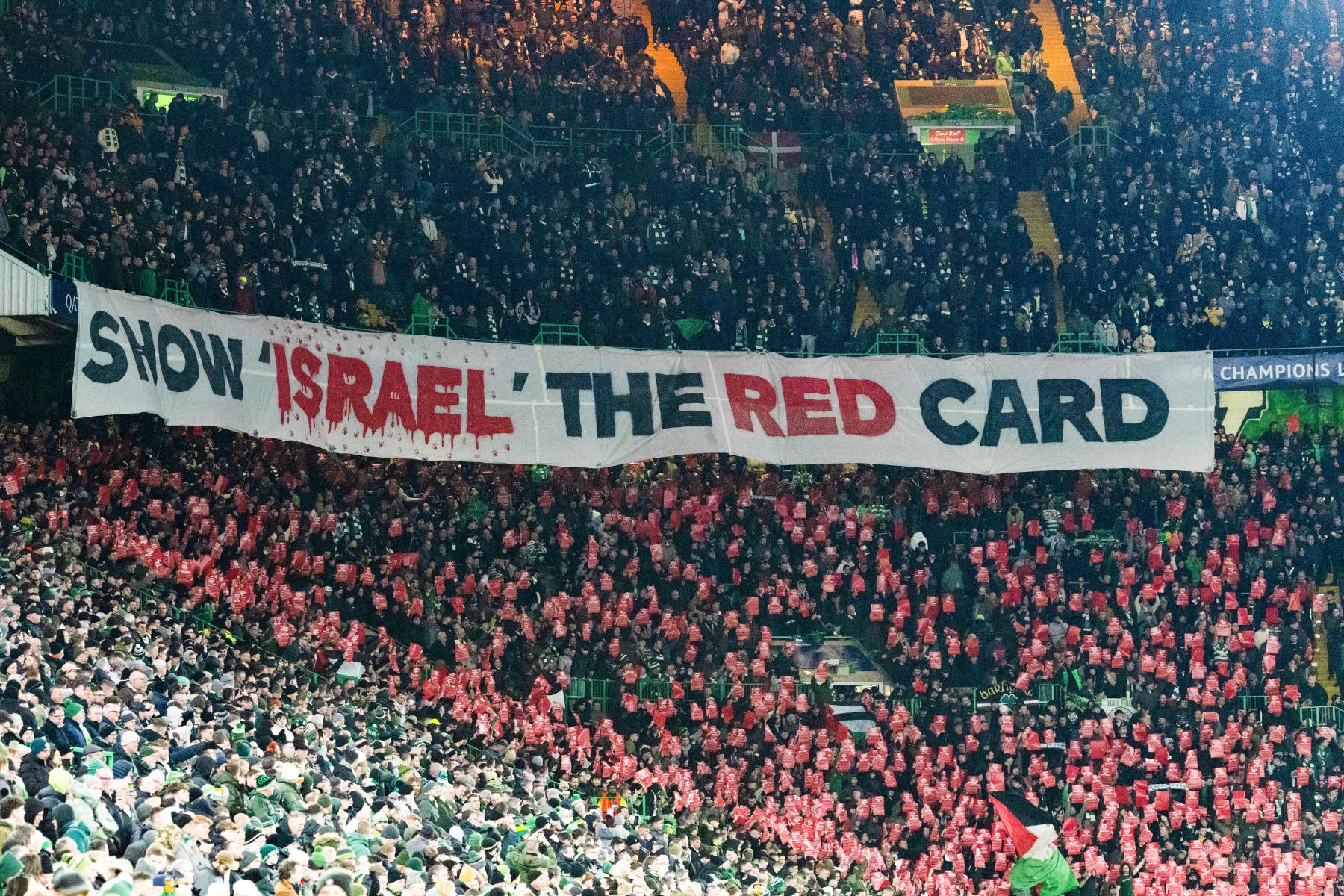 Celtic urged to back fans as club continue to face calls over Gaza solidarity