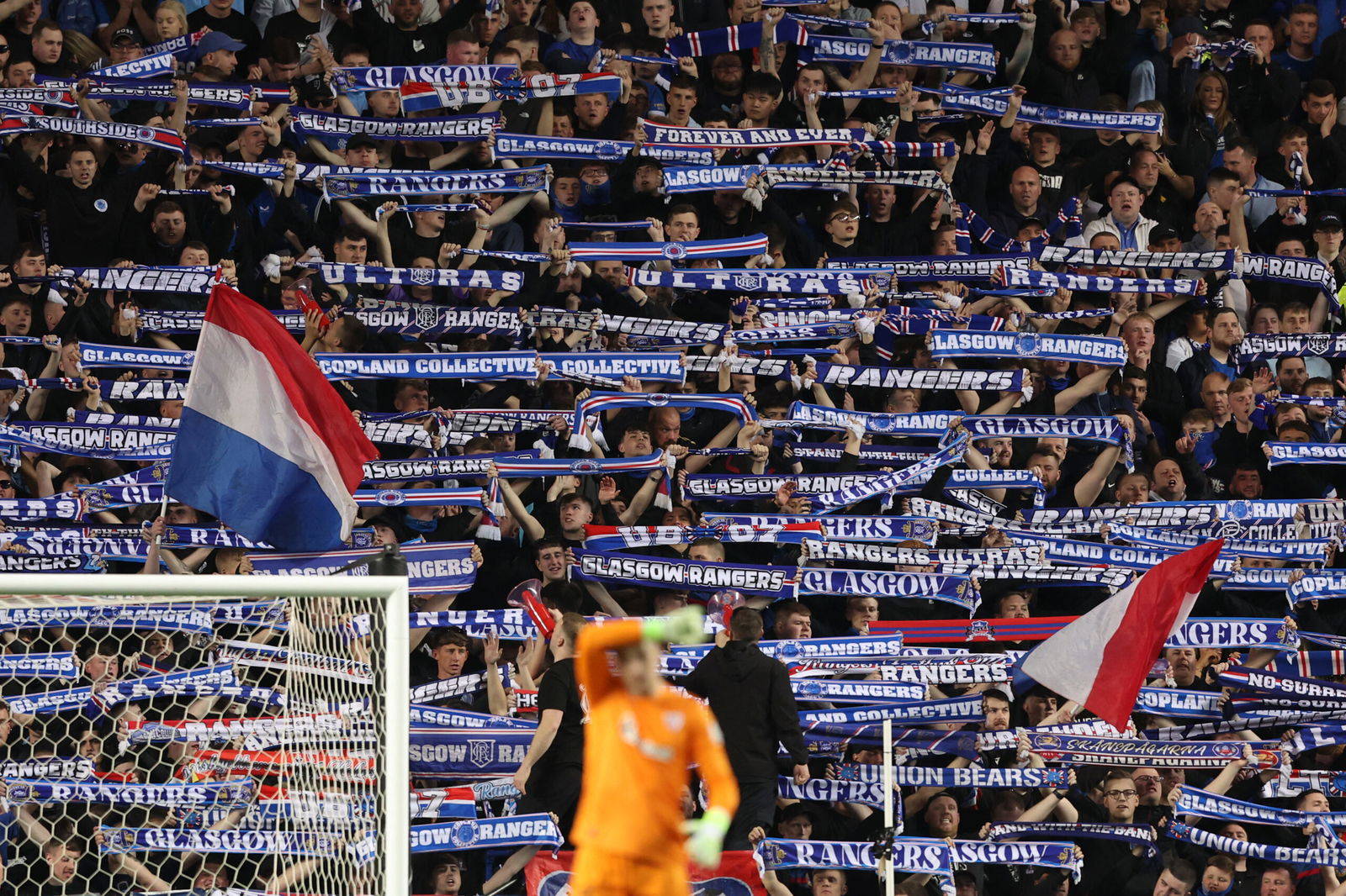 Ibrox faces Stand closure after The Billy Boys is heard at UEFA tie