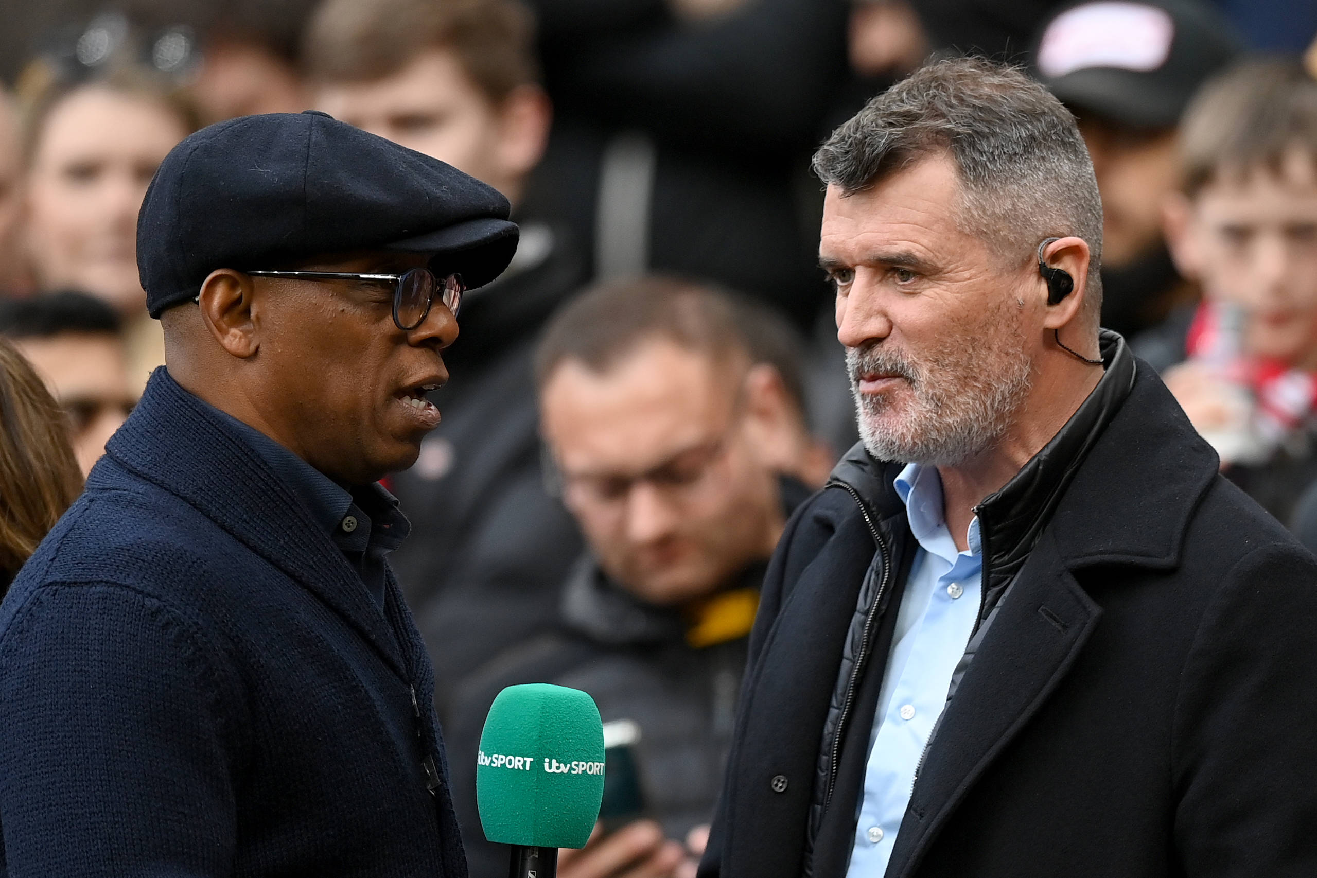 Roy Keane slaps down Rangers win vs Celtic as Ian Wright’s glowing O** F*** praise met with icy Hoops comeback