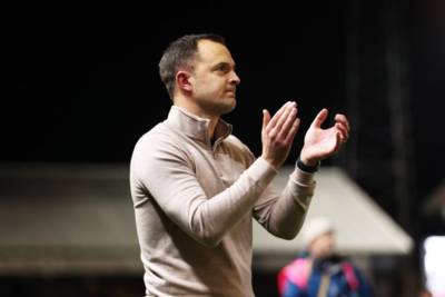 Ange Postecoglou praises Chris Davies for sealing promotion