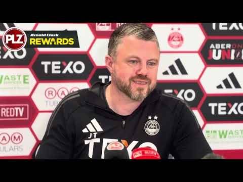 Jimmy Thelin FULL Prematch Press Conference | Aberdeen vs Rangers